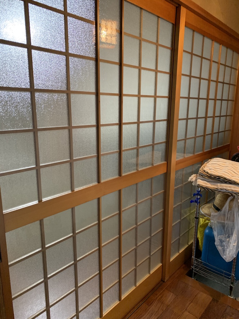 室内建具のガラス交換 愛知県海部郡のガラス修理 ガラス交換なら 大脇硝子店